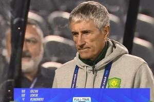 联赛+亚冠双线溃败😩客场0-3惨败，国安主帅塞蒂恩全程面色铁青