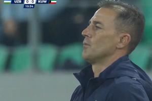 卡帅首秀！肖穆罗多夫单刀破门，打入卡纳瓦罗上任乌兹别克后首球